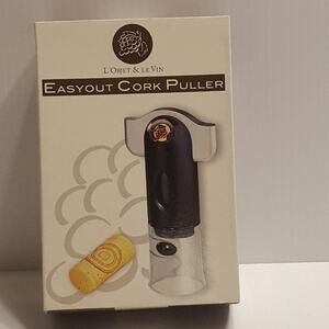 L'Objet & Le Vin Easy Out Cork Puller. New, never been used.
